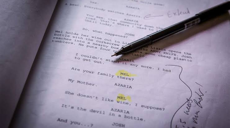 Script writing - Showreel Scene