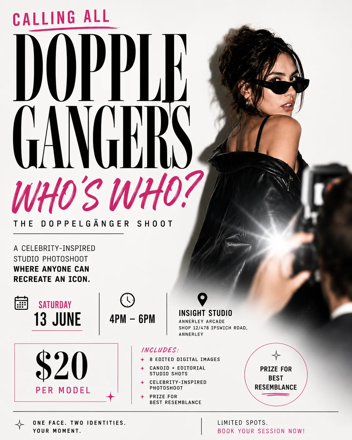 Exciting opportunity for lookalike Models!